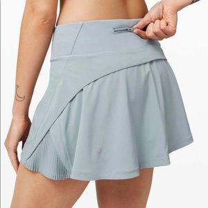 NWT Lululemon Play Off the Pleats Skirt